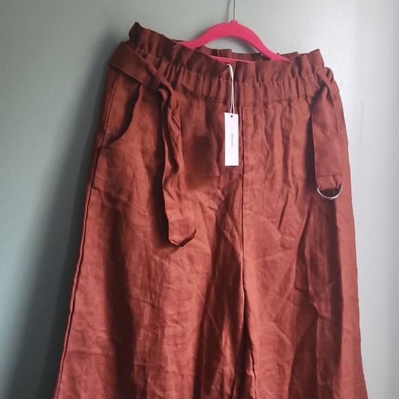 100% linen NWT Mikoh LAGUNA PANTS - Picture 5 of 13